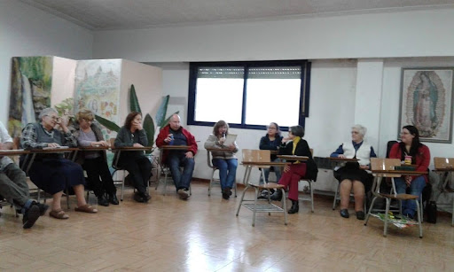 réunion de l'association Enfant Jésus, famille spirituelle des soeurs de l'Enfant Jésus du puy en velay