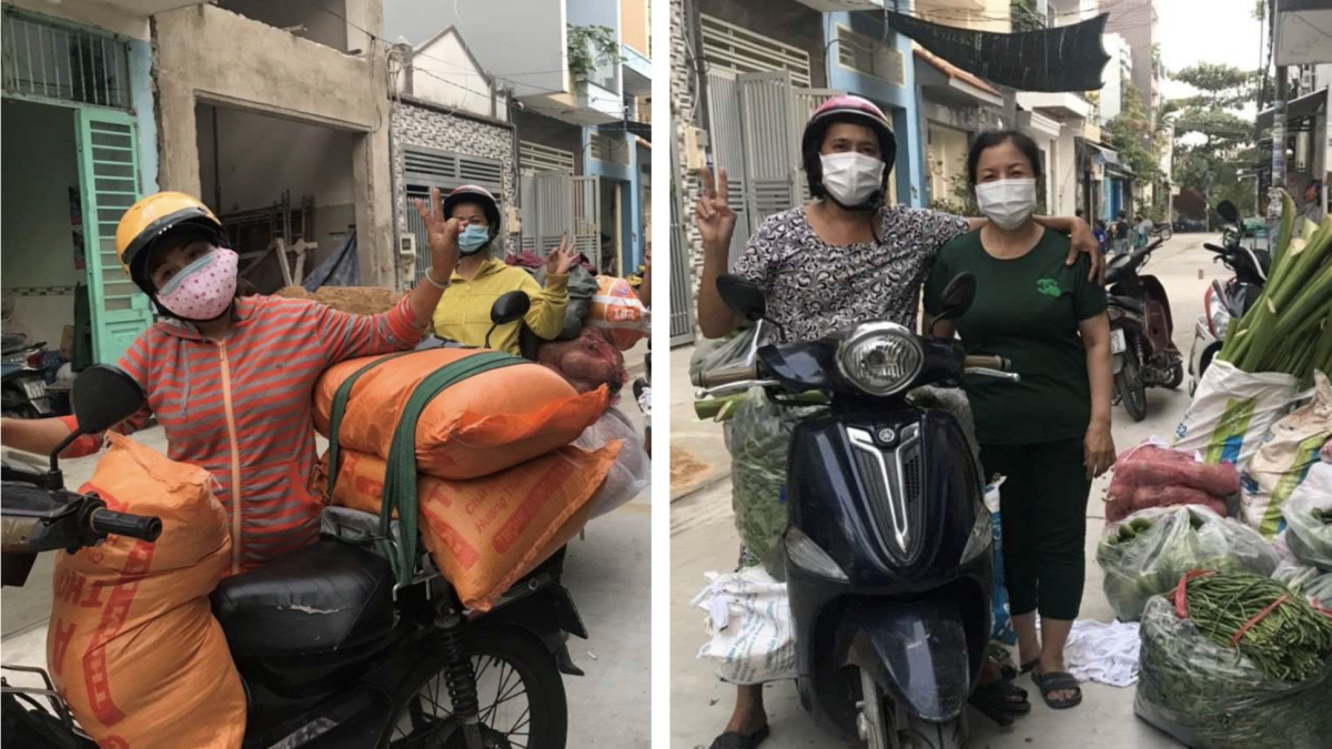 Actions des soeurs de l'Enfant Jésus au Vietnam