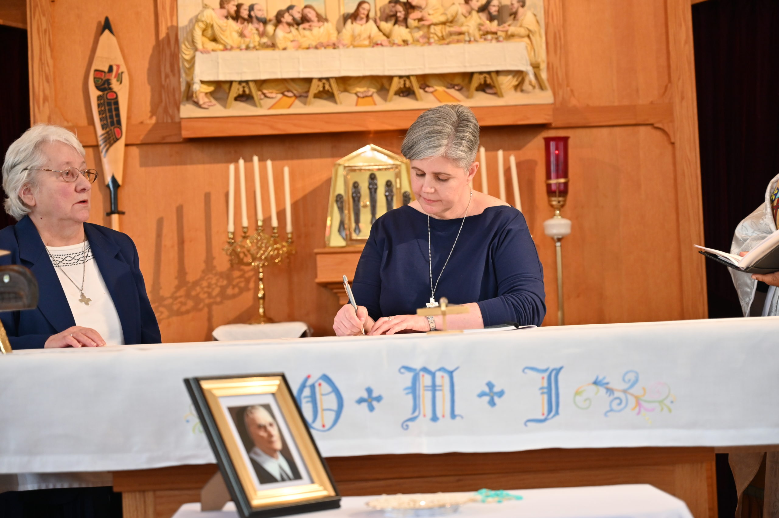 The First Religious Profession of Sister Heather Charest in North Vancouver, Canada, on March 25th.